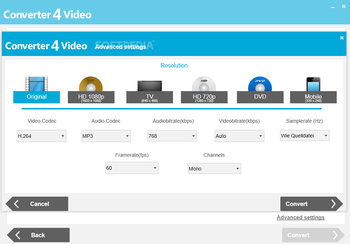 Converter4Video screenshot 4