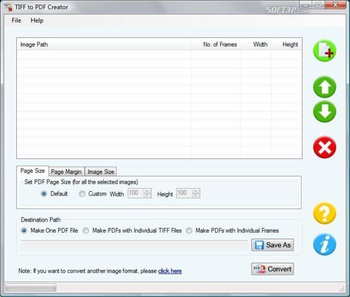 Converting TIF Files to PDF screenshot 2