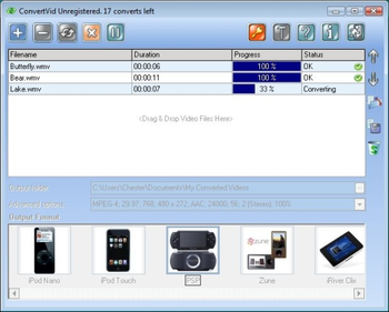 ConvertVid screenshot
