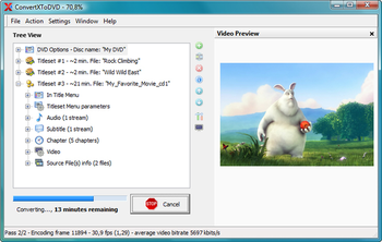 ConvertXtoDVD screenshot