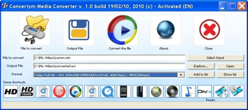 Convertym screenshot