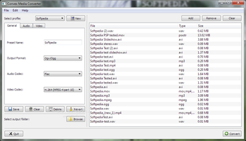 Convex Media Converter screenshot