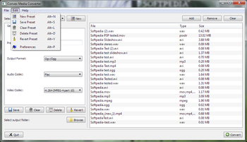 Convex Media Converter screenshot 2