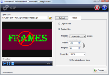 Convexsoft Animated GIF Converter screenshot 2