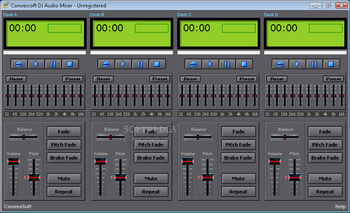 Convexsoft DJ Audio Mixer screenshot