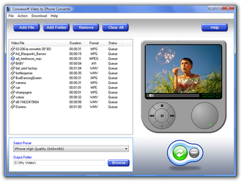 ConvexSoft Video to iPhone Converter screenshot 2