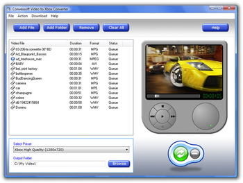 ConvexSoft Video to Xbox Converter screenshot 2