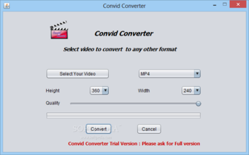 Convid Converter screenshot