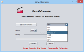 Convid Converter screenshot 2