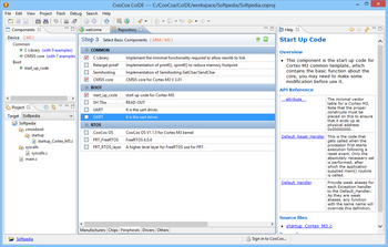 CooCox CoIDE screenshot