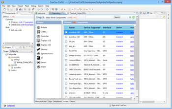 CooCox CoIDE screenshot 2
