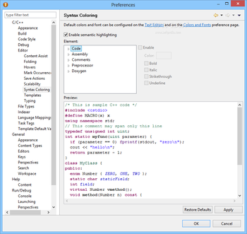 CooCox CoIDE screenshot 24