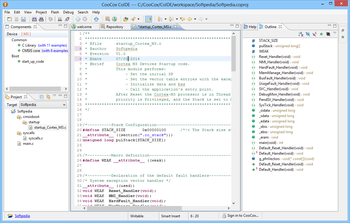 CooCox CoIDE screenshot 3
