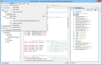 CooCox CoIDE screenshot 5
