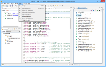 CooCox CoIDE screenshot 7