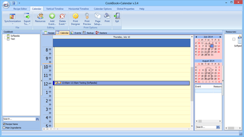 CookBook+Calendar screenshot 2