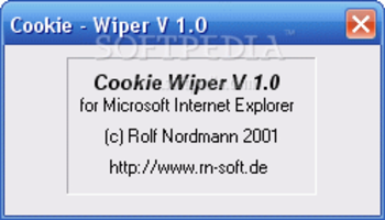 Cookie Wiper screenshot