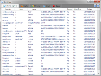 CookieSpy screenshot