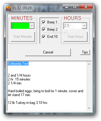 CookingTimer screenshot