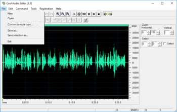 Cool Audio Editor screenshot 2