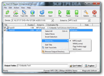 Cool CD Ripper screenshot