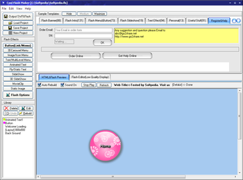 Cool Flash Maker (formerly Flash Effect Maker Pro) screenshot
