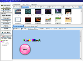 Cool Flash Maker (formerly Flash Effect Maker Pro) screenshot 2