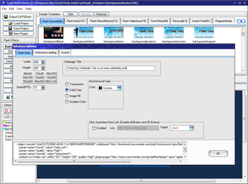 Cool Flash Maker (formerly Flash Effect Maker Pro) screenshot 4