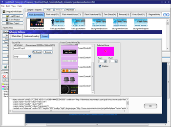 Cool Flash Maker (formerly Flash Effect Maker Pro) screenshot 5