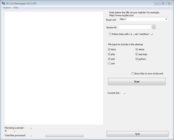 Cool Sitemapper screenshot