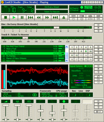 CoolCD Studio screenshot