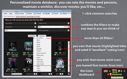 coollector movie database review