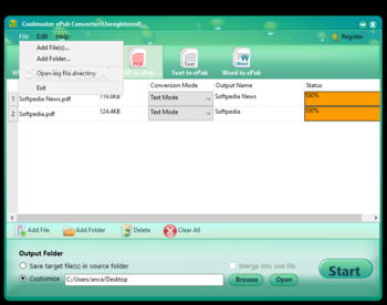 Coolmuster ePub Converter screenshot 2