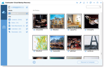 Coolmuster iCloud Backup Recovery screenshot 3