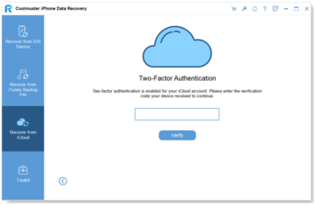 Coolmuster iPhone Data Recovery screenshot 3