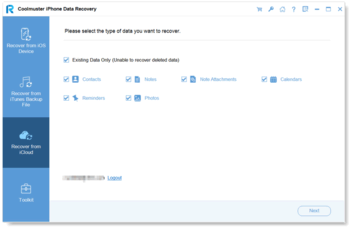 Coolmuster iPhone Data Recovery screenshot 2
