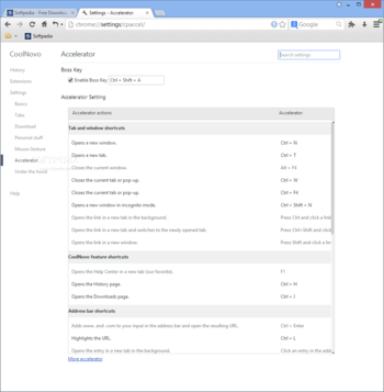 CoolNovo (formerly ChromePlus) screenshot 18
