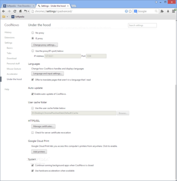 CoolNovo (formerly ChromePlus) screenshot 20
