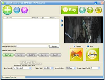 Coolsoft Video Converter screenshot 3