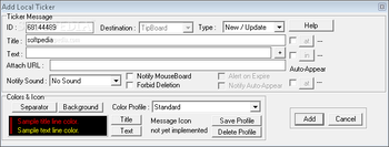 CoolTicker screenshot 3