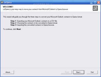 coOpera screenshot