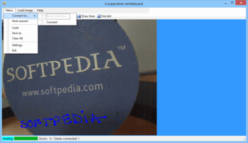 Cooperative whiteboard screenshot 2