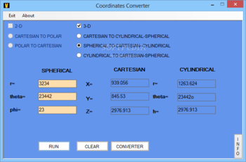 Coordinates Converter screenshot 2