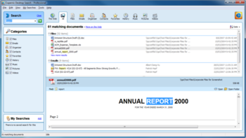 Copernic Desktop Search Professional screenshot