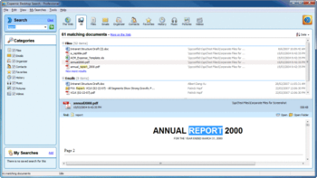 Copernic Desktop Search Professional screenshot