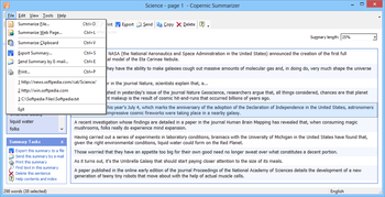 Copernic Summarizer screenshot 3