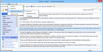 Copernic Summarizer screenshot 4