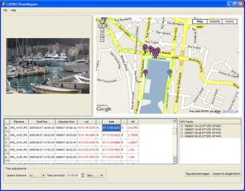 Copiks PhotoMapper screenshot
