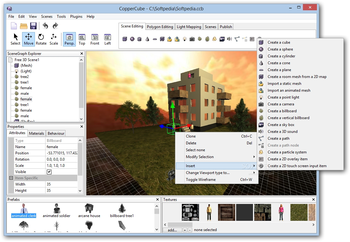 CopperCube screenshot
