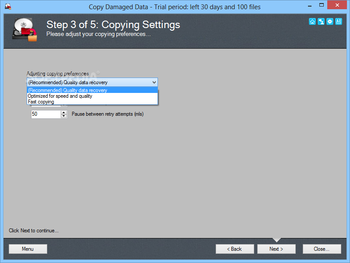Copy Damaged Data screenshot 4